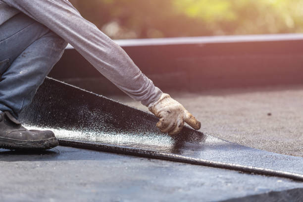 Professional Crawl Space Encapsulation technician working in Maywood, NJ